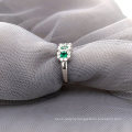 925 Sterling Silver Ring with CZ Customized Design Fashion Ring for Wholesale